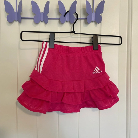 EUC | Adidas‎ baby girl’s athletic ruffle skirt — 12 months - Picture 1 of 5
